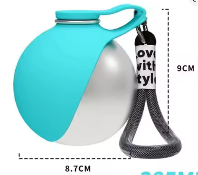 2-In-1 Portable Dog Water Bottle